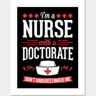 Nurse Dnp Phd Doctorate Graduation Posters and Art